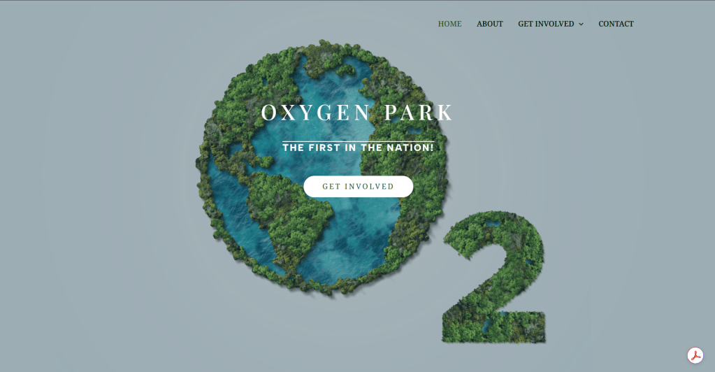 Oxygen Park Home Page